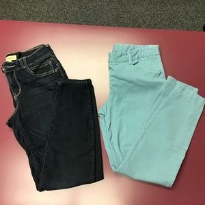 2 pair of Ladies Jeans